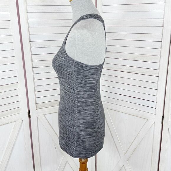 Lululemon Cool Racerback II Nulu Tank Top Shirt Wee‎ Are From Space Grey 4 - Picture 2 of 11